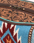 American Darling Hand Tooled Aztec Dari Women Bag Handbag