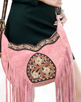 American Darling Cross Body I Hand Tooled Genuine Leather Women Bag Western Handbag Purse