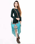 American Darling Cross Body I Hand Tooled Genuine Leather Women Bag Western Handbag Purse