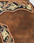 American Darling Chaps Bag Hand Tooled Genuine Leather Women Bag Western Handbag Purse