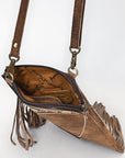 American Darling Chaps Bag Hand Tooled Genuine Leather Women Bag Western Handbag Purse