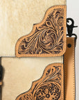 American Darling Hand Tooled Hair On Genuine Leather women bag western handbag purse