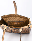 American Darling ADBGZ828 Hand Tooled Genuine Leather women bag western handbag purse