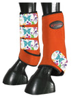 HILASON L M S Horse Front Leg Sport Boots| Printed Sport Boots| Horse Boots
