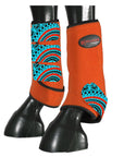 HILASON L M S Horse Front Leg Sport Boots| Printed Sport Boots| Horse Boots