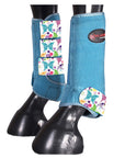 HILASON L M S Horse Front Leg Sport Boots| Printed Sport Boots| Horse Boots