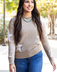 Alani Star Pattern Sweater