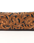 American Darling ADBGA428A Clutch Hand Tooled Genuine Leather women bag western handbag purse