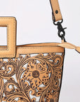 American Darling Hand Tooled Genuine Leather women bag western handbag purse