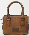 American Darling ADBG1452 Cross Body Hand Tooled Genuine Leather women bag western handbag purse