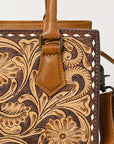 American Darling ADBG1453 Cross Body Hand Tooled Genuine Leather women bag western handbag purse
