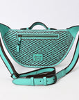 American Darling Fanny Pack Hand Tooled Genuine Western Leather Women Bag Handbag Purse |