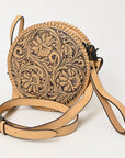 American Darling Clutch Beautifully Hand Tooled Genuine Leather women bag western handbag purse