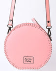 American Darling Canteen Hand Tooled Genuine Leather Women Bag Western Handbag Purse
