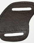 Hilason Leather Angled Knife Scabbard Sheath Cover Floral Tooled