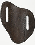 Hilason Leather Angled Knife Scabbard Sheath Cover Floral Tooled