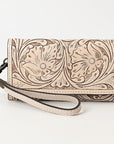 American Darling Clutch Hand Tooled Genuine Leather women bag western handbag purse