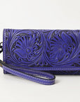 American Darling Clutch Hand Tooled Genuine Leather women bag western handbag purse