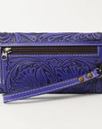 American Darling Clutch Hand Tooled Genuine Leather women bag western handbag purse