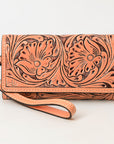 American Darling Clutch Hand Tooled Genuine Leather women bag western handbag purse