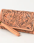 American Darling Clutch Hand Tooled Genuine Leather women bag western handbag purse