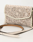 American Darling Wallet Hand Tooled Genuine Leather women bag western handbag purse