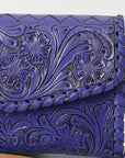 American Darling Wallet Hand Tooled Genuine Leather women bag western handbag purse