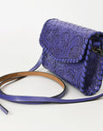 American Darling Wallet Hand Tooled Genuine Leather women bag western handbag purse