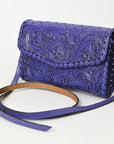 American Darling Wallet Hand Tooled Genuine Leather women bag western handbag purse