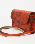 American Darling Wallet Hand Tooled Genuine Leather women bag western handbag purse