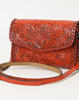 American Darling Wallet Hand Tooled Genuine Leather women bag western handbag purse