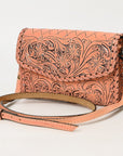 American Darling Wallet Hand Tooled Genuine Leather women bag western handbag purse