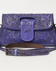 American Darling Wallet Hand Tooled Genuine Leather women bag western handbag purse