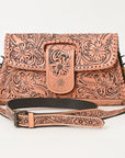 American Darling Wallet Hand Tooled Genuine Leather women bag western handbag purse