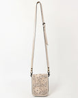 American Darling Cell Phone Holder Hand Tooled Genuine Leather women bag western handbag purse