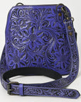 American Darling Cross Body Hand Tooled Genuine Leather women bag western handbag purse