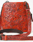 American Darling Cross Body Hand Tooled Genuine Leather women bag western handbag purse