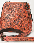 American Darling Cross Body Hand Tooled Genuine Leather women bag western handbag purse