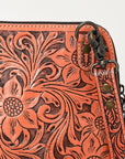 American Darling Cross Body Hand Tooled Genuine Leather women bag western handbag purse