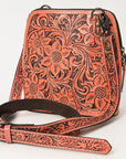 American Darling Cross Body Hand Tooled Genuine Leather women bag western handbag purse