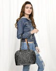 American Darling Tote Hand Tooled Genuine Leather women bag western handbag purse