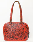 American Darling Tote Hand Tooled Genuine Leather women bag western handbag purse