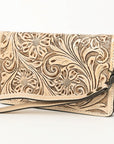 American Darling Clutch Hand Tooled Genuine Leather women bag western handbag purse