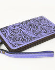 American Darling Clutch Hand Tooled Genuine Leather women bag western handbag purse