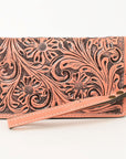 American Darling Clutch Hand Tooled Genuine Leather women bag western handbag purse
