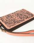 American Darling Clutch Hand Tooled Genuine Leather women bag western handbag purse
