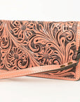 American Darling Clutch Hand Tooled Genuine Leather women bag western handbag purse