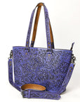 American Darling Tote Hand Tooled Genuine Leather women bag western handbag purse