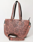 American Darling Tote Hand Tooled Genuine Leather women bag western handbag purse