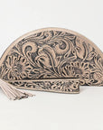 American Darling Clutch Hand Tooled Genuine Leather Women Bag Western Handbag Purse